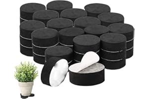Plant Pot Feet 48PCS EVA Invisible Flower Risers Pad Gardening Pot Feet Containers Accessories for Outdoor Plant
