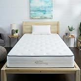 My Green Mattress Kiwi Organic Mattress - Hybrid Latex Mattress with GOTS Cotton &amp; Wool, GOLS Latex, 7-Zone Pocket Coil Support, Hand-Tufted Tight Top, Medium Firm Bed, Breathable &amp; Durable - Twin