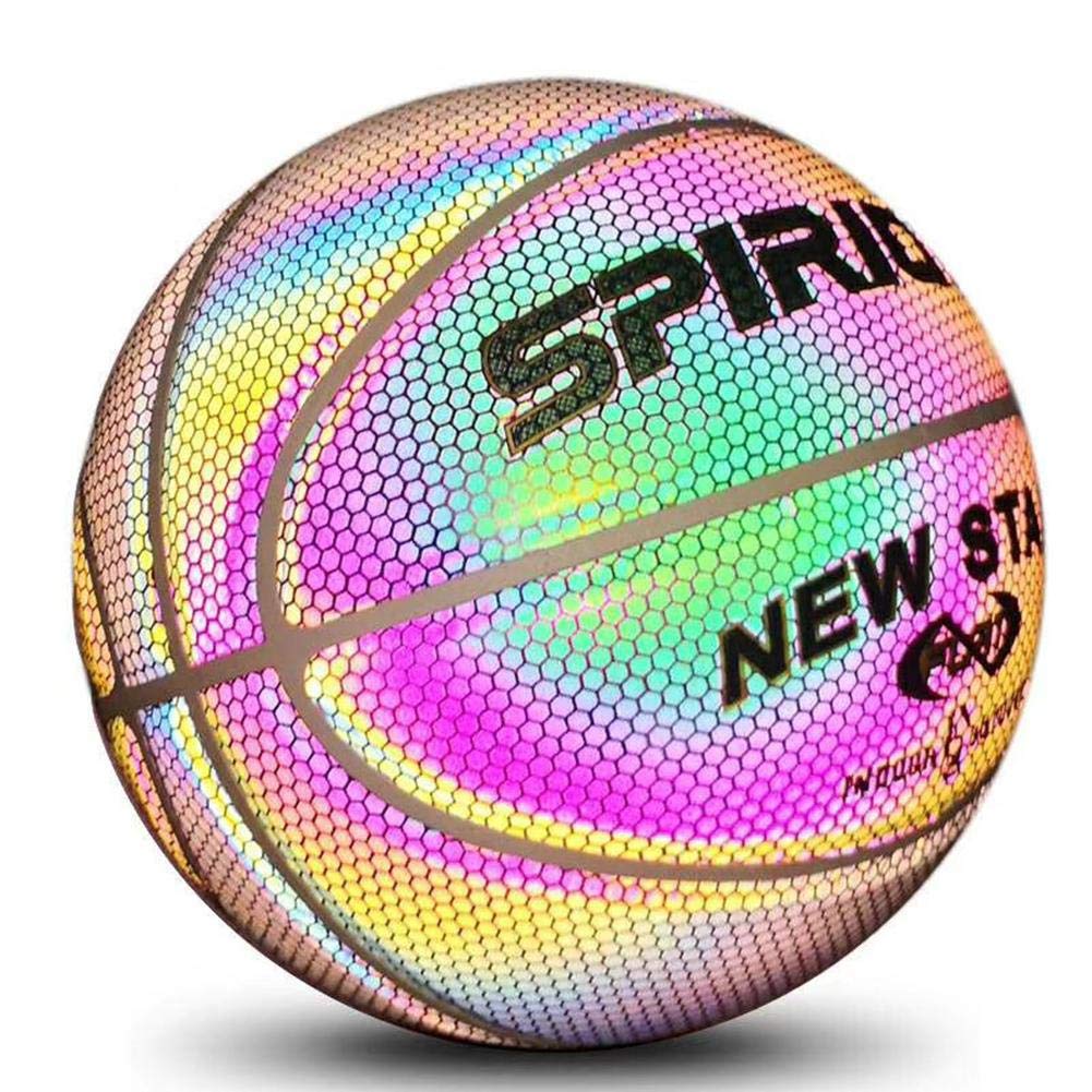 Baloncesto Greatideal Light Up Basketball Holographic Glow in The Dark