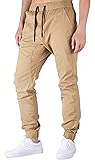 ITALYMORN Khaki Joggers for Men with Pockets