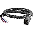 CURT 51516 Quick Plug Universal Electric Trailer Brake Controller Wiring Harness