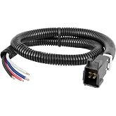 CURT 51516 Quick Plug Universal Electric Trailer Brake Controller Wiring Harness