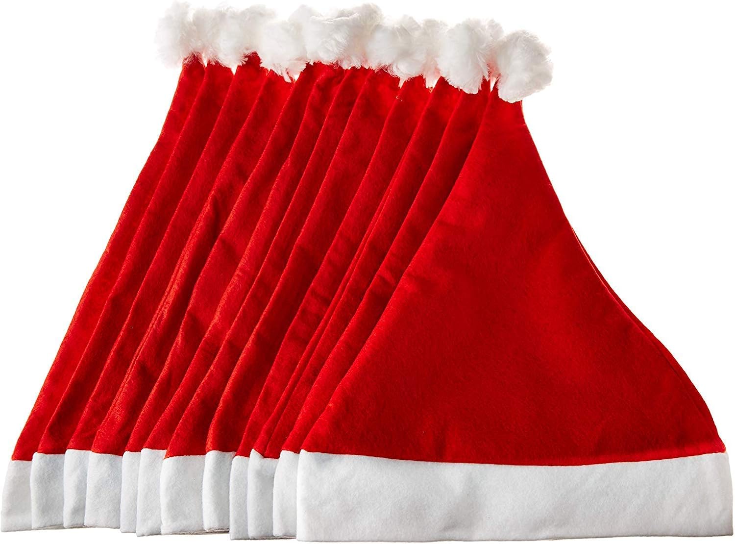 Set of 24 Santa Clause Hat/Santa Cap/Santa Clause Cap for Christmas
