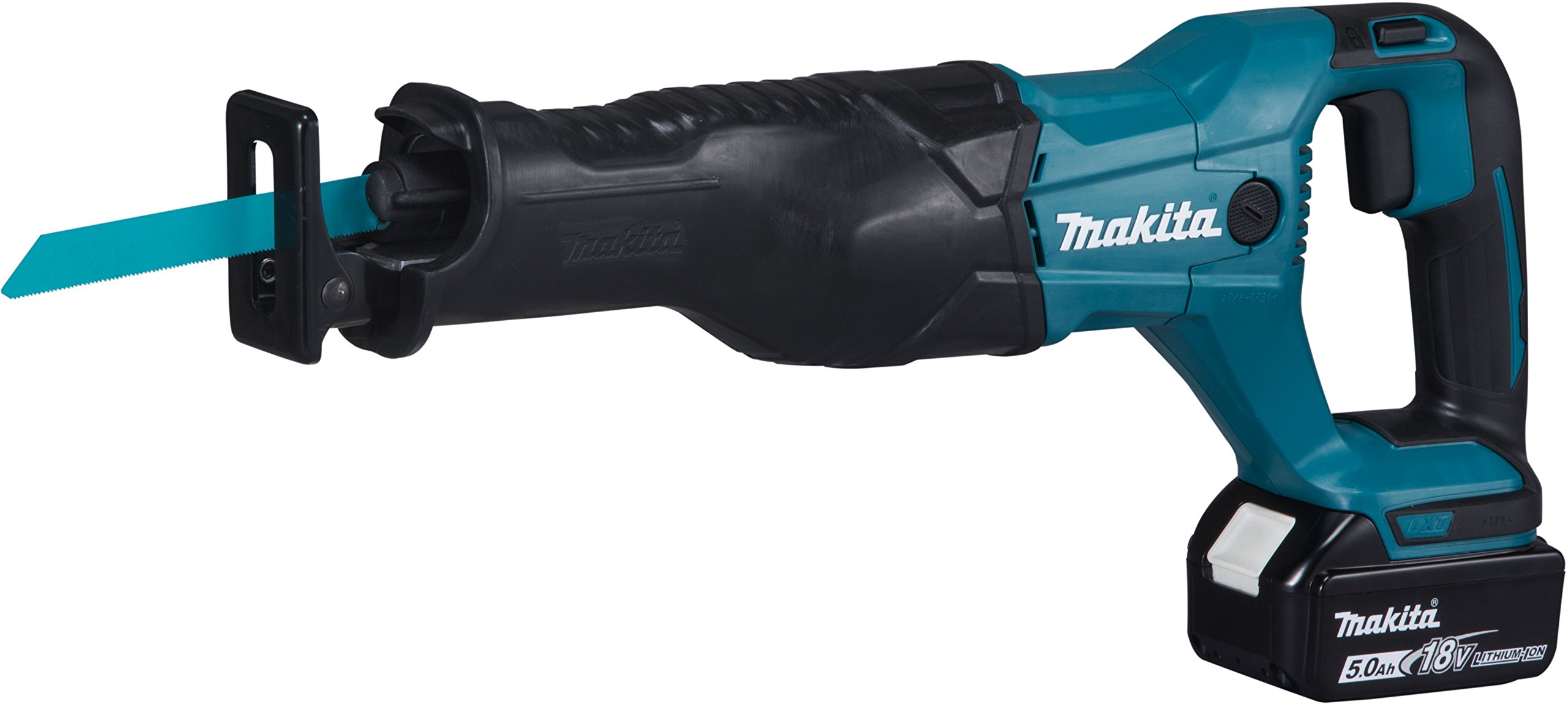 Scie Sabre Sans Fil 18V Lxt (1X5,0 Ah) Dans Coffret - Makita Djr186Rt