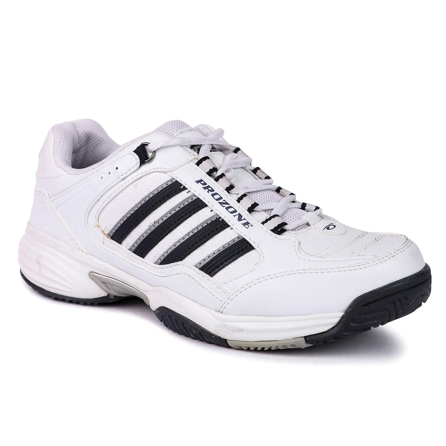 white colour running shoes