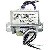 24V Power Transformers INPUT120V-AC toOUTPUT 24V-AC Transformer Center Tapped CT 12V-0V-12V 30W Replacement fits24V Transformer, compatibleirrigation, Lawn Sprinkler, Controller for Most Models