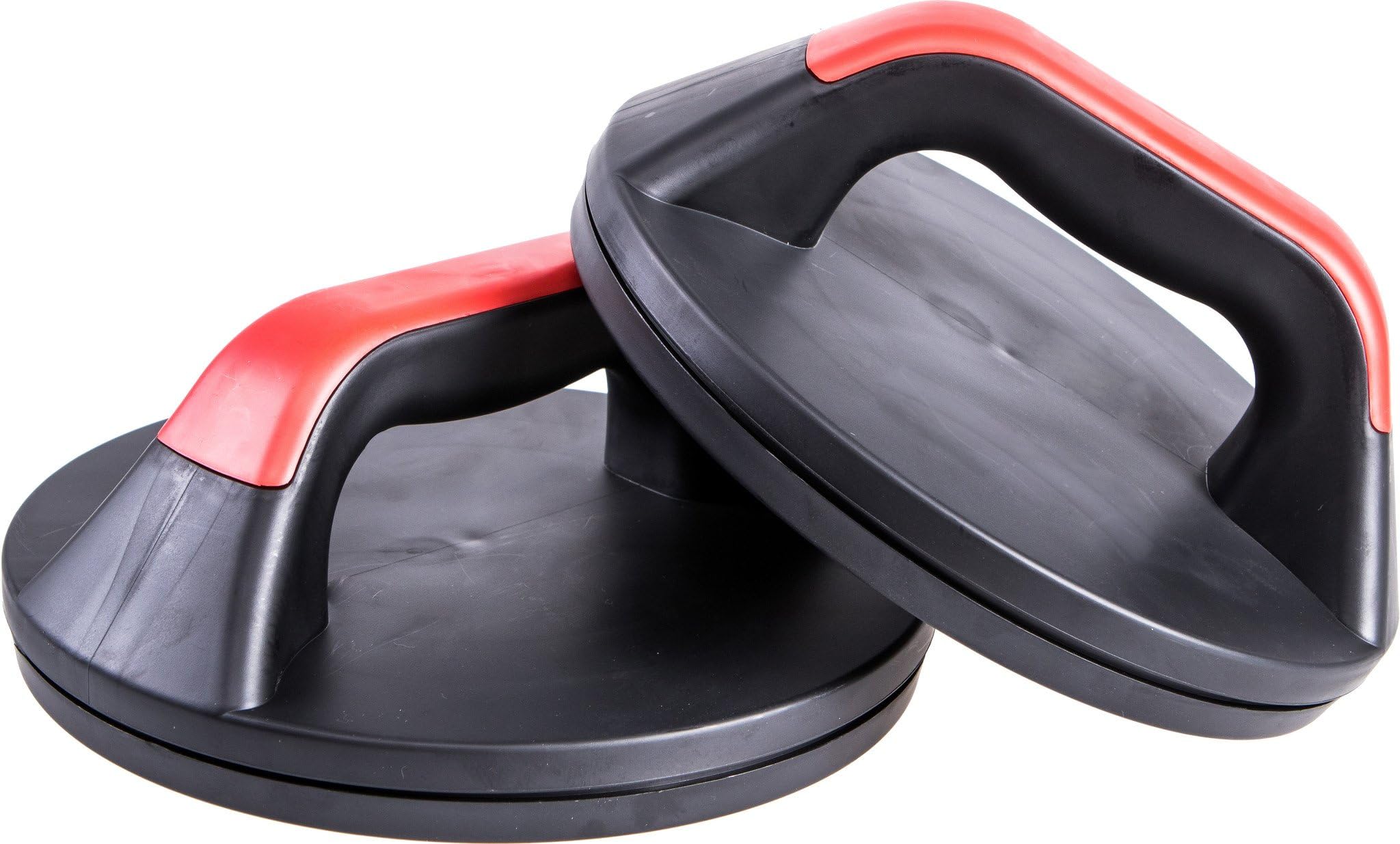 Pure2Improve - Pro Push Up Twist Set, Rotating Push Up Press Up Pads, Black / Red, 2 Pads