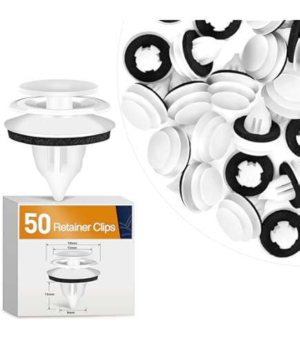 Amazon.com: Rexka 10pcs Mazda Trim Panel Clips Fastener Rivet GJ6R