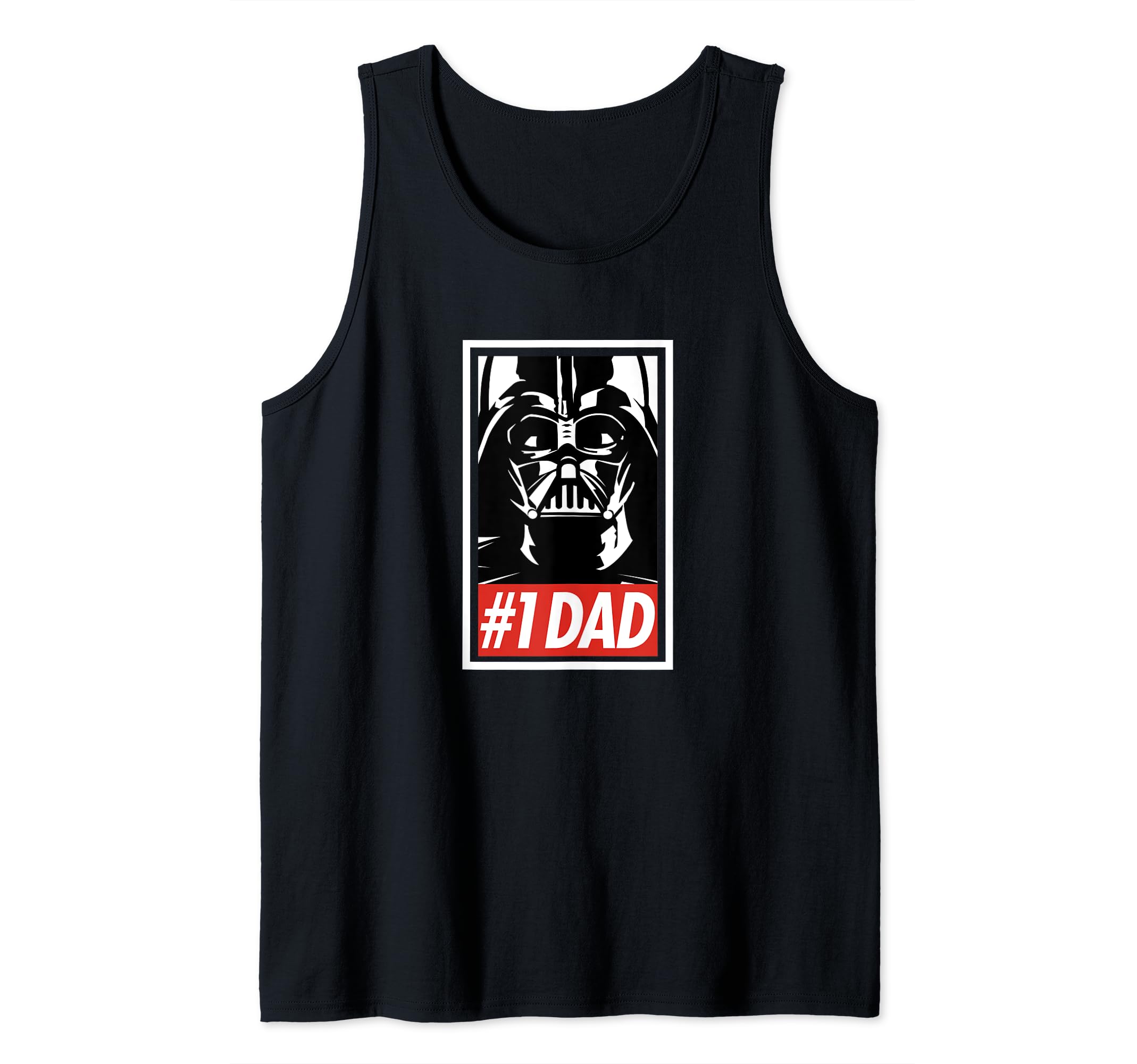 Star Wars Father's Day Darth Vader #1 DAD Propaganda Tank Top