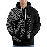 PAGYMO Graphic Hoodies for Men Funny Novelty Pullover Hooded Sweatshirt | Funny 3D print, cool novelty design, colorful pattern, mens graphic pullover hoodie, sarcastic style, funky winter fashion
