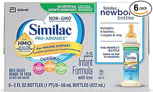 similac pro advance 2 oz ready to feed