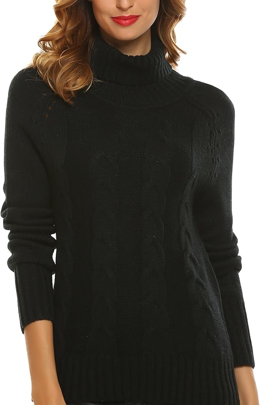 high neck sweater womens