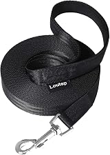 Loutep Training Lead for Dogs 3m 30m Nylon Rope Padded Handle Swivel Hook view 1