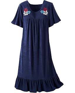 terry cloth lounge dress