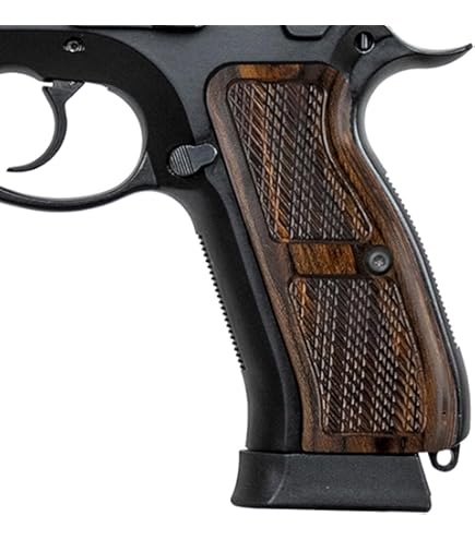 Amazon.com: CZ 75B/85B Sp01 Walnut Wood Grips : Sports & Outdoors