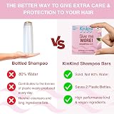 KinKind Give me MORE Shampoo Bar for Curly Damaged Frizzy Hair 50g UK Made view 5