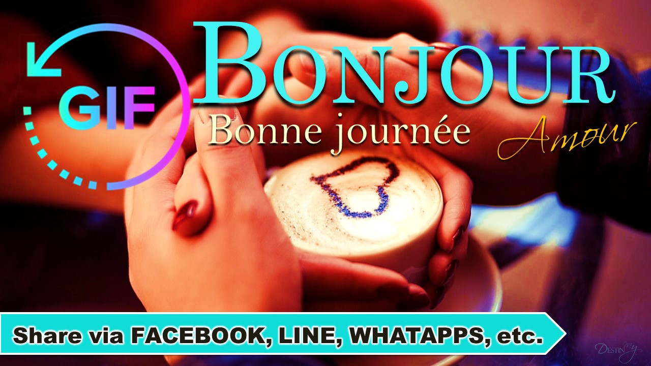 Good morning Gif with the best French Wishes