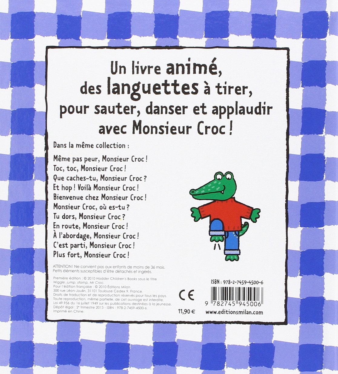 Bouge Monsieur Croc Lodge Jo 9782745945006 Amazon Com Books