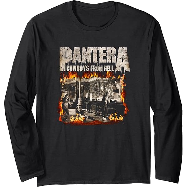 Amazon.com: Pantera Official Cowboys From Hell Riding Skeleton