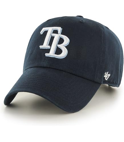 Amazon.com: 47 Brand MLB Black Black Primary Logo Clean Up