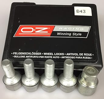 OZ Racing - Candado para llantas Smart Fortwo 450 451 452
