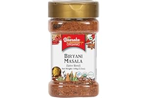 Dwaraka Organic - Biryani Masala Powder, 3.5oz, Healthy, Organic, Non GMO, All Natural