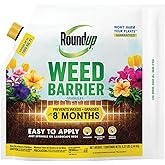 Roundup Weed Barrier Granules, 5.37 lbs. | Weed Preventer for Landscapes, Up to 8 Months Protection, Built-In Applicator