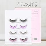 Profusion Cosmetics Empowered Butterfly Flutter Lashes 4 Pair Faux Eyelash Set view 5