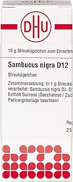 Dhu Sambucus Nigra D12 Streukugelchen 10 G Globuli Amazon De Drogerie Korperpflege