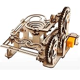 3D Wooden Brain Teaser Puzzles for Adults Teens Marble Run Model Building Kits Toys DIY Crafts Brian Teaser Wooden Puzzles with Roller Coaster Building Set Gift for Adults Teens