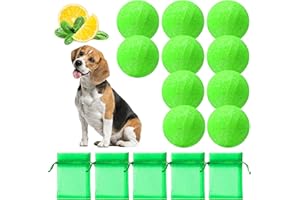 APOHEN Dog Deterrent for Yard, Natural Peppermint Oil Dog Digging Deterrent Outdoor&Indoor, Protect Your Yard and Furniture, Gently Repels Stray Dogs, Domestic Dogs, Neighborhood Dogs, 10 Count (Pack of 1)