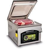 VacMaster VP230 Chamber Vacuum Sealer &ndash; Commercial Vacuum Sealer Machine for Food with 1/2 HP Oil Pump, 12.25&rdquo; Seal Bar for 12&rdquo; x 15&rdquo; Bags, Food Vacuum Sealer for Sous Vide, Liquids &amp; Food Storage