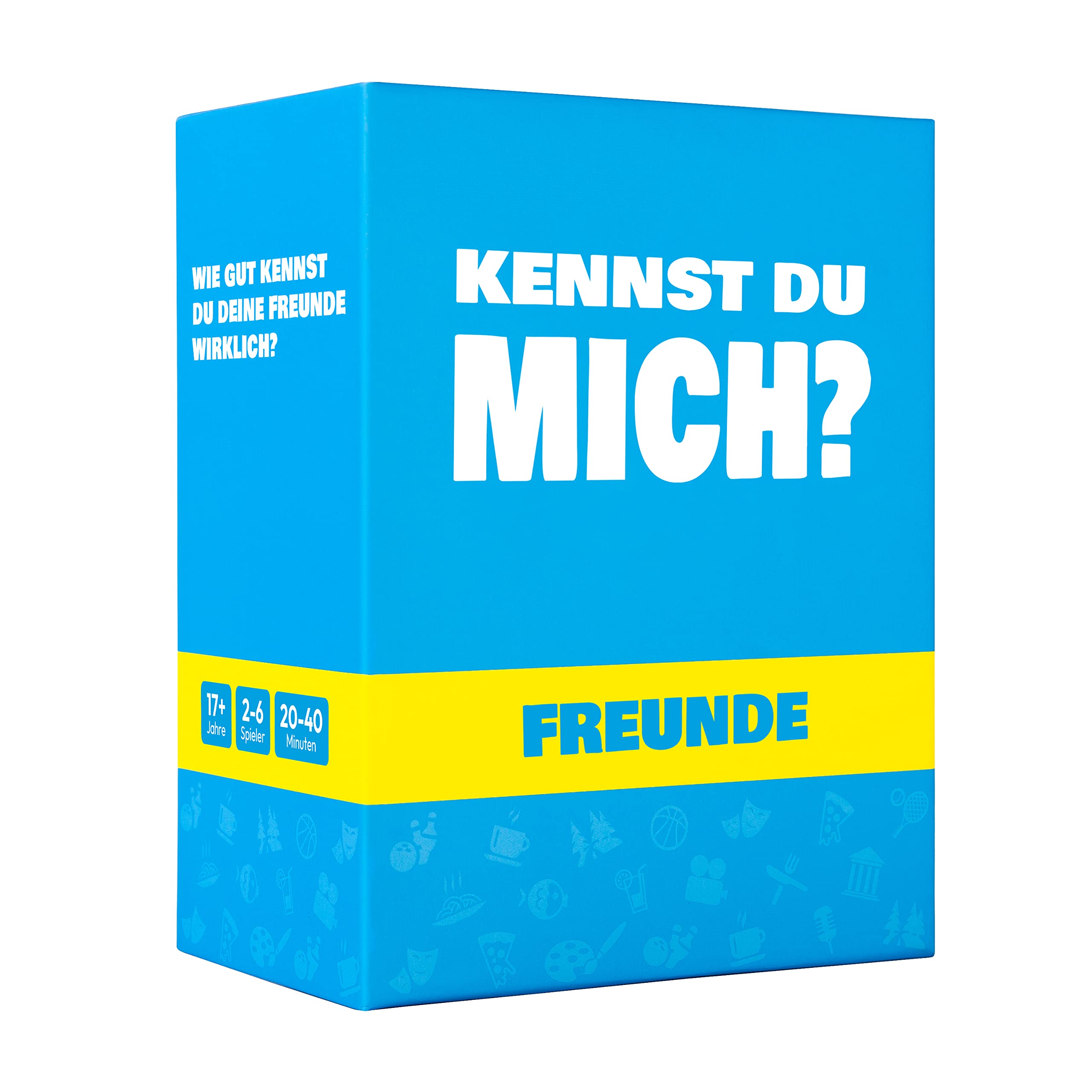 The World Game Kennst Du Wirklich Deine Freunde & Familie? - Deutsch - Lustiges Kartenspiel für Erwachsene & Jugendliche - Perfekt für Partyspiele & Geschenke - Gesellschaftsspiel mit Spaßgarantie