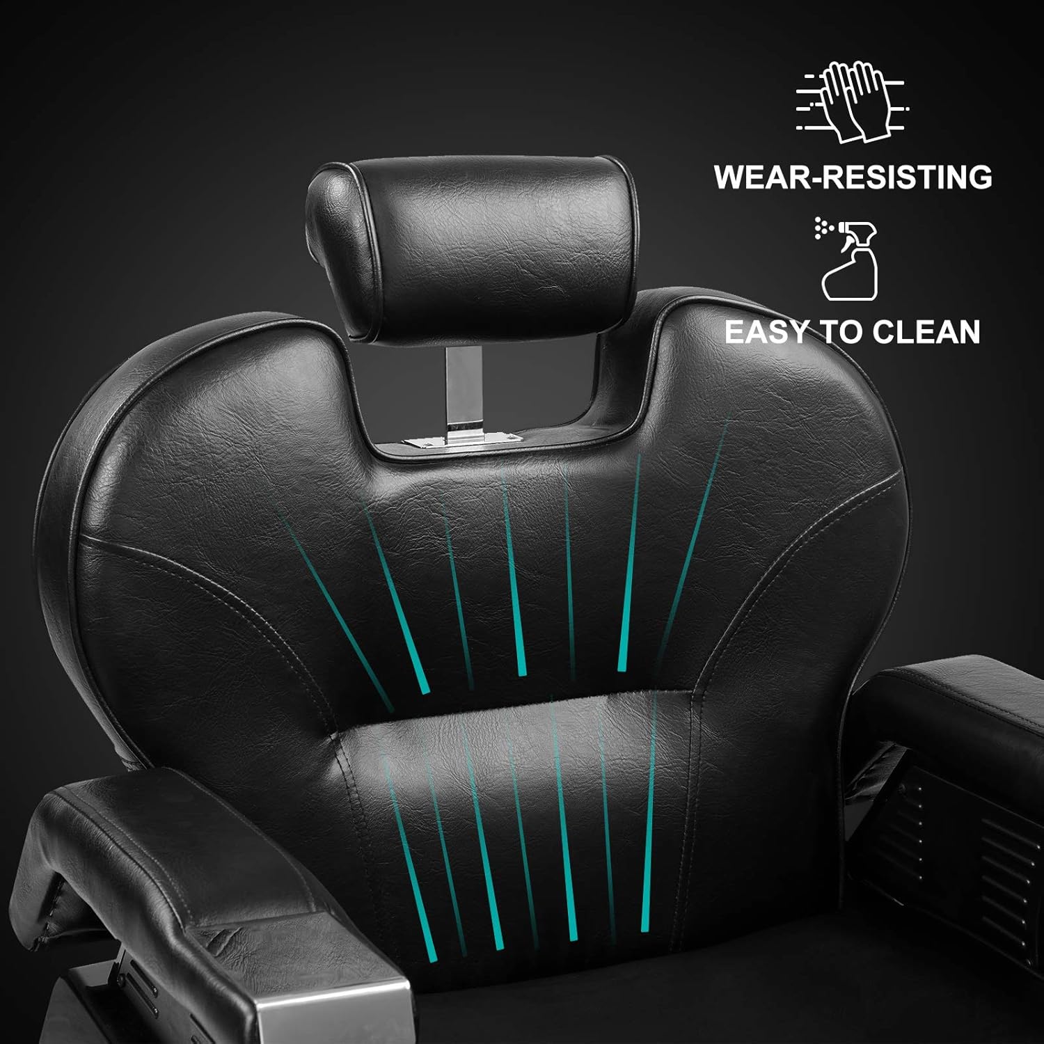 Barber Chairs Heavy Duty All Purpose Salon Chair Hydraulic Recline Barber Chair Beauty Salon Equipment: Beauty