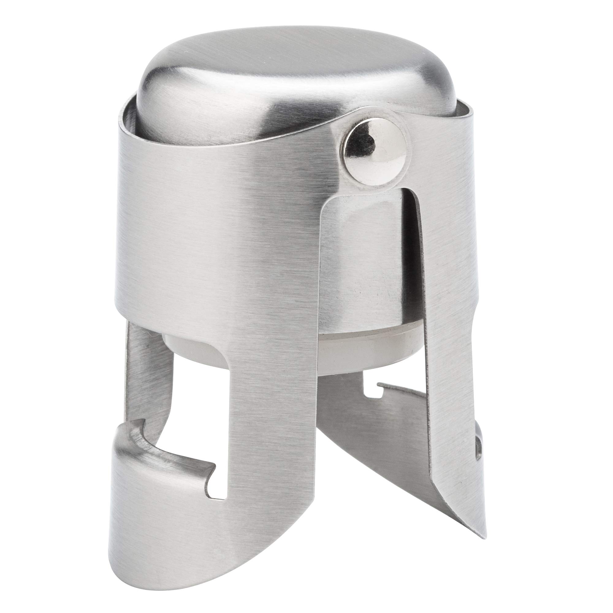 Utopia HB93040-012 Stainless Steel Champagne Bottle Stopper, Pack of 12
