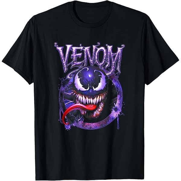 トップス VENOM PURPLE FACE SATIN LONG SHIRT s-l400.jpg