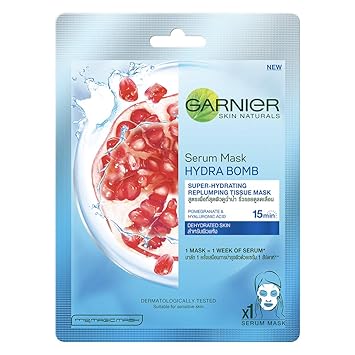 Download Buy Garnier Skin Naturals Hydra Bomb Face Serum Sheet Mask Blue 32g Online At Low Prices In India Amazon In Yellowimages Mockups
