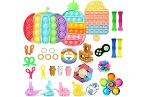 VILOSA Fidget Toys Pack Set Pop Fidgets Toy Sets Packs (pumpkin24)