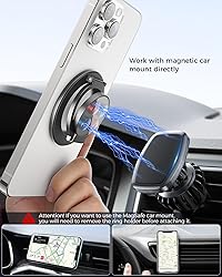 SUPERONE Magnetic Ring Holder for MagSafe Dual-Side