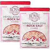 Himalayan Pink Salt - 10 lbs (2 x 5 lbs) - Coarse Grain Bulk Bag - Pure Gourmet Crystals - 100% Natural - Contains 84 Mineral