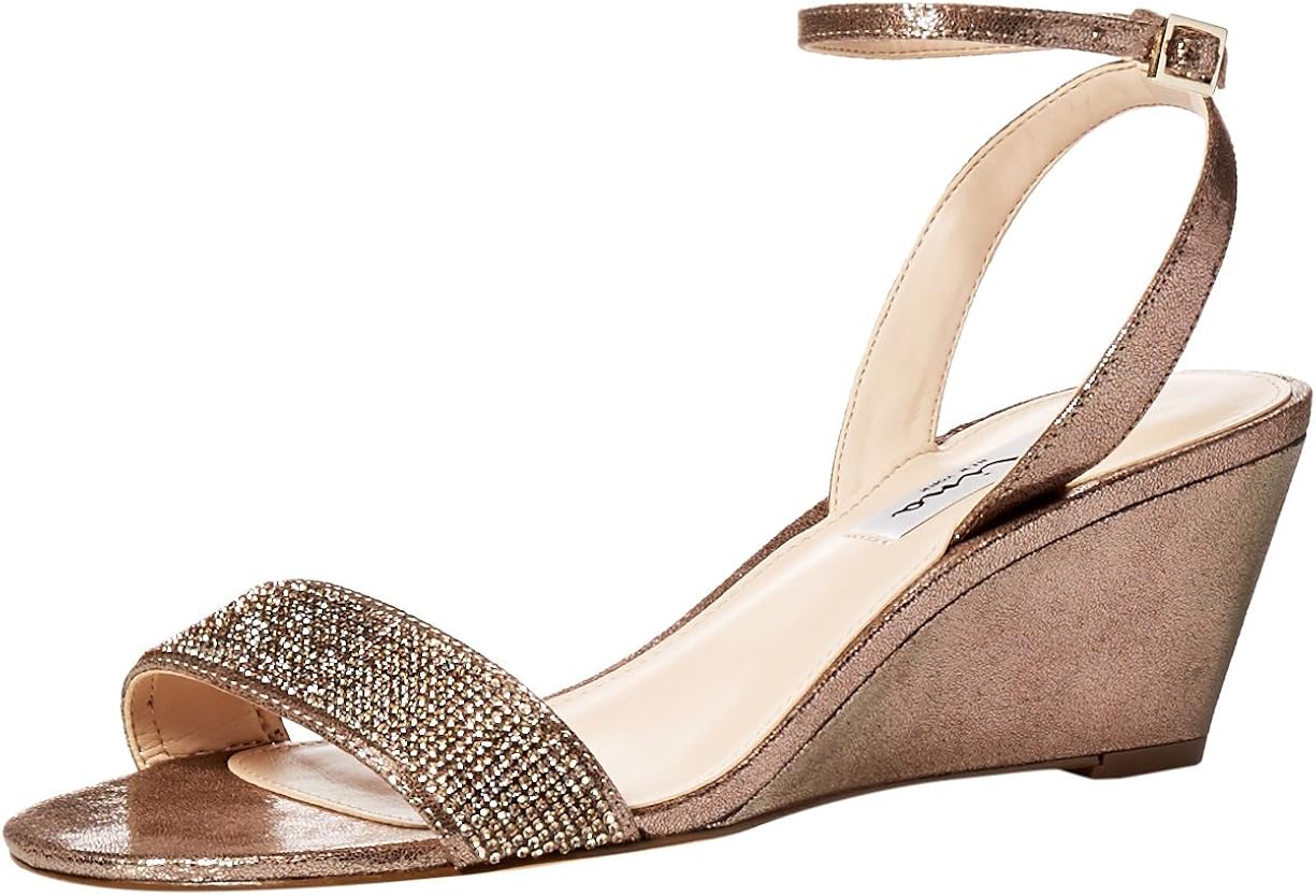 Amazon.com | Nina Women's Novia Wedge Pump | Flip-Flops