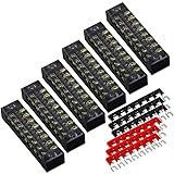 MILAPEAK Terminal Block and Strip - 12pcs