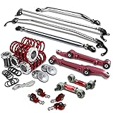For Civic/Del Sol/Integra Coilover+Rear