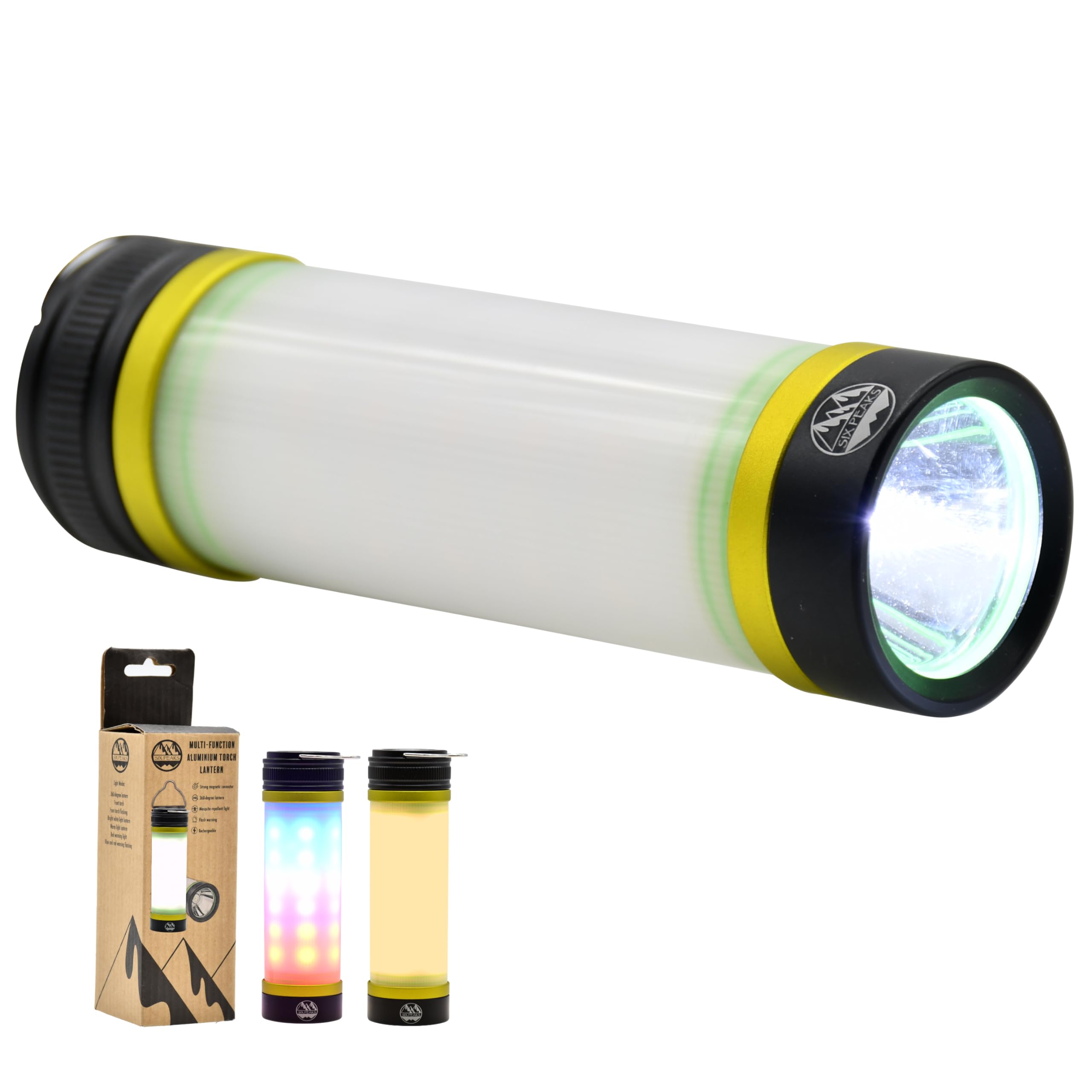 Six Peaks Multi-function Aluminium Torch Lantern