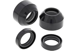 All Balls Racing 56-106 Fork and Dust Seal Kit Compatible with/Replacement For Suzuki DR-Z 110 2003-2006, RM 60 2003, RM 80 1979-1985, DS 125 1979-1981