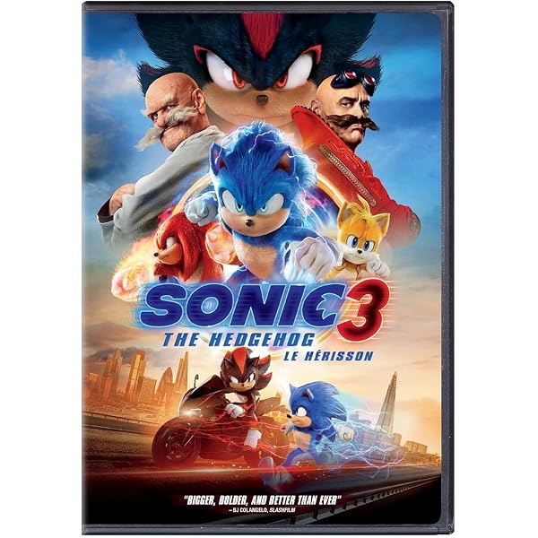 Sonic The Hedgehog 3 [DVD]: Amazon.ca: Jim Carrey, Ben Schwartz
