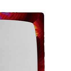Ambesonne Astral Fitted Sheet, Abstract Fantasy