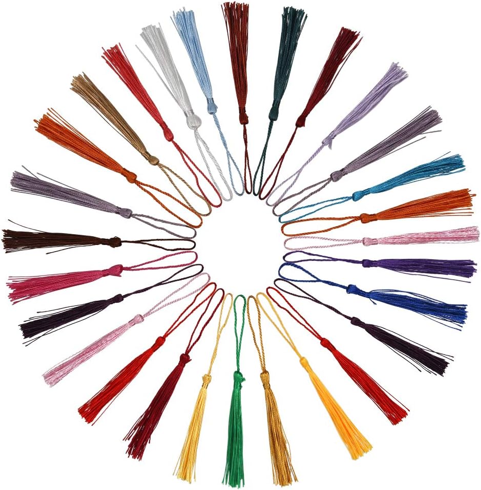 more affordable DIYASY 100pcs Craft Tassels, Mini Handmade Soft 