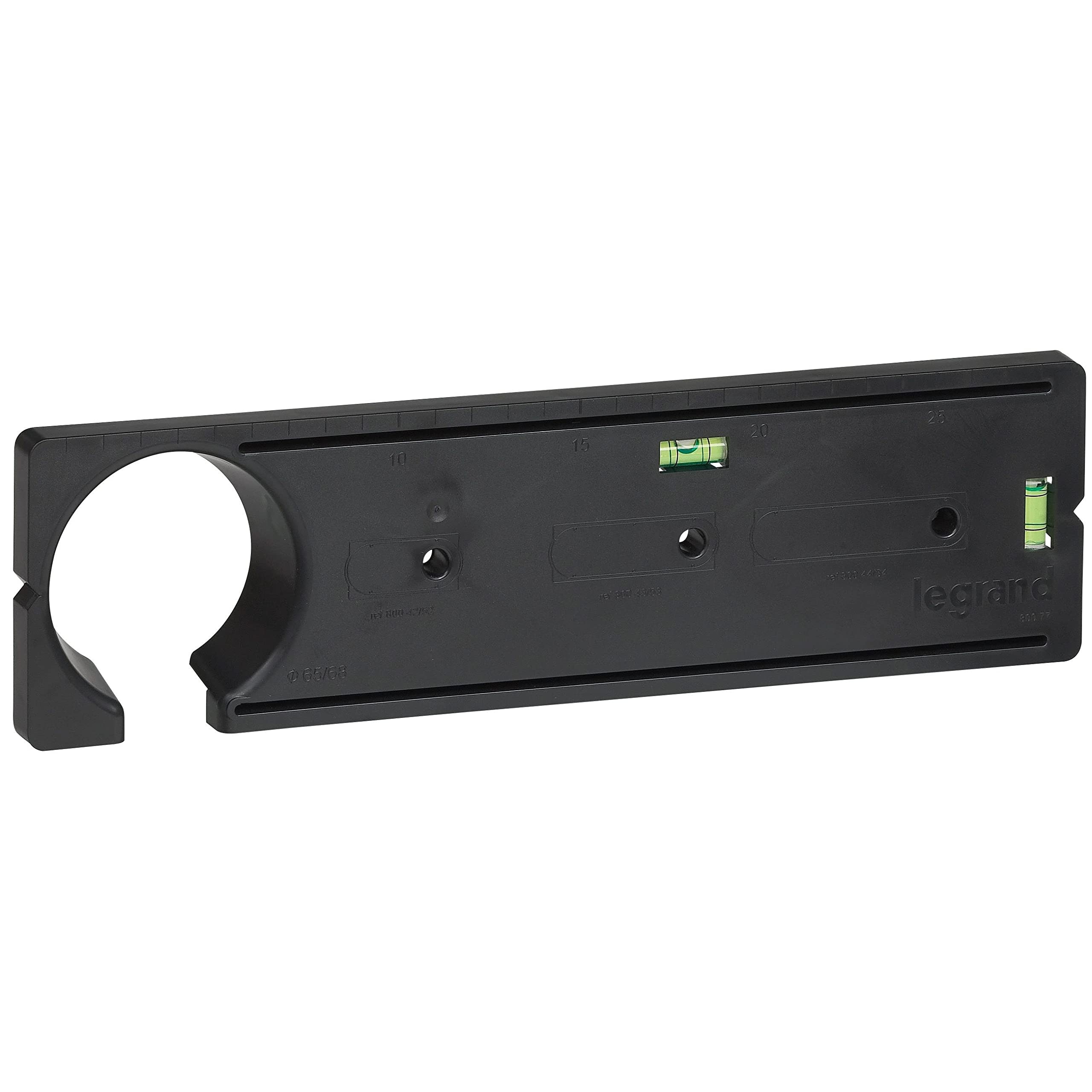 Legrand LEG90540 Template for Partition Plaster or Masonry Black