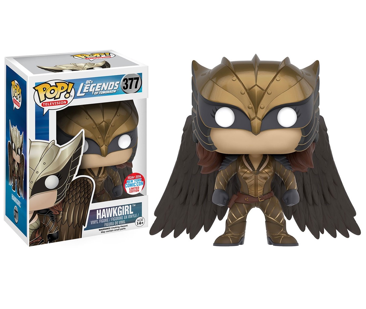 Funko - Figurine DC's Legends of Tomorrow - Hawkgirl NYCC Limited edition Pop 10cm - 0849803094928